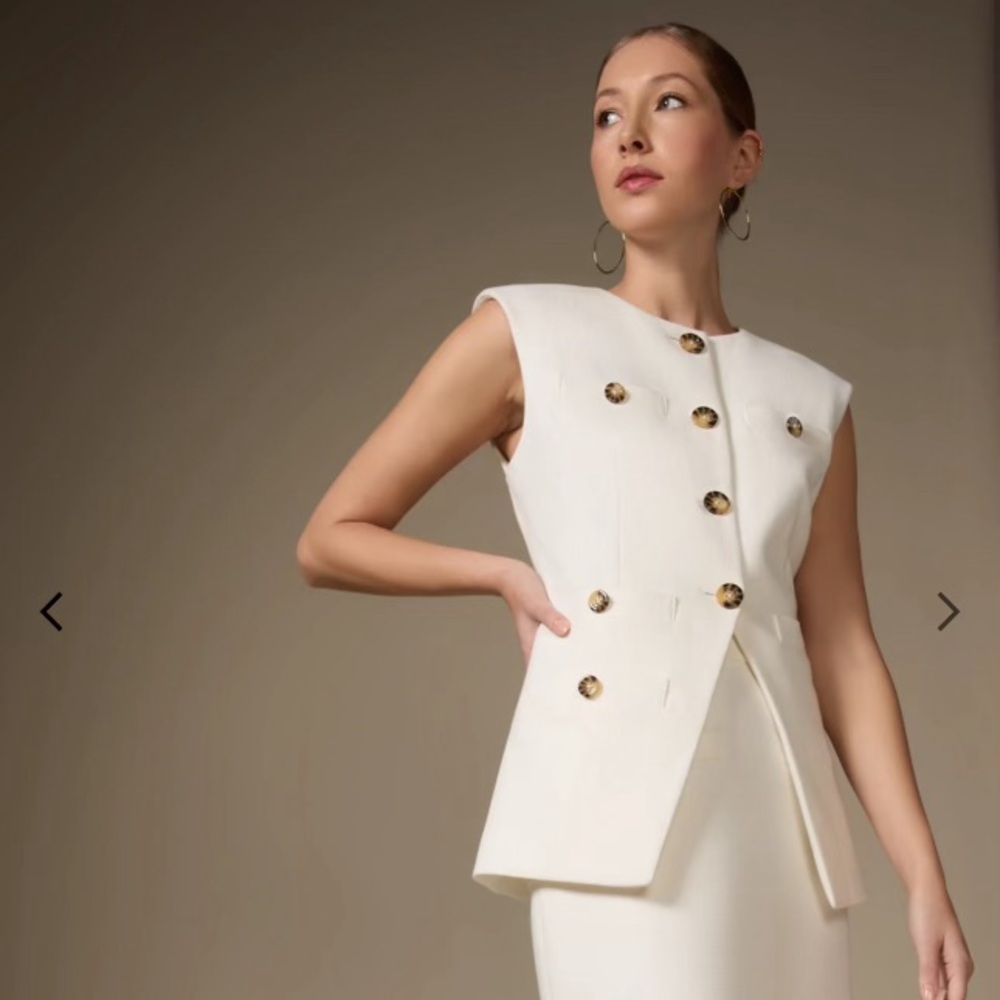 Veronica Beard Tamara Tailored Vest